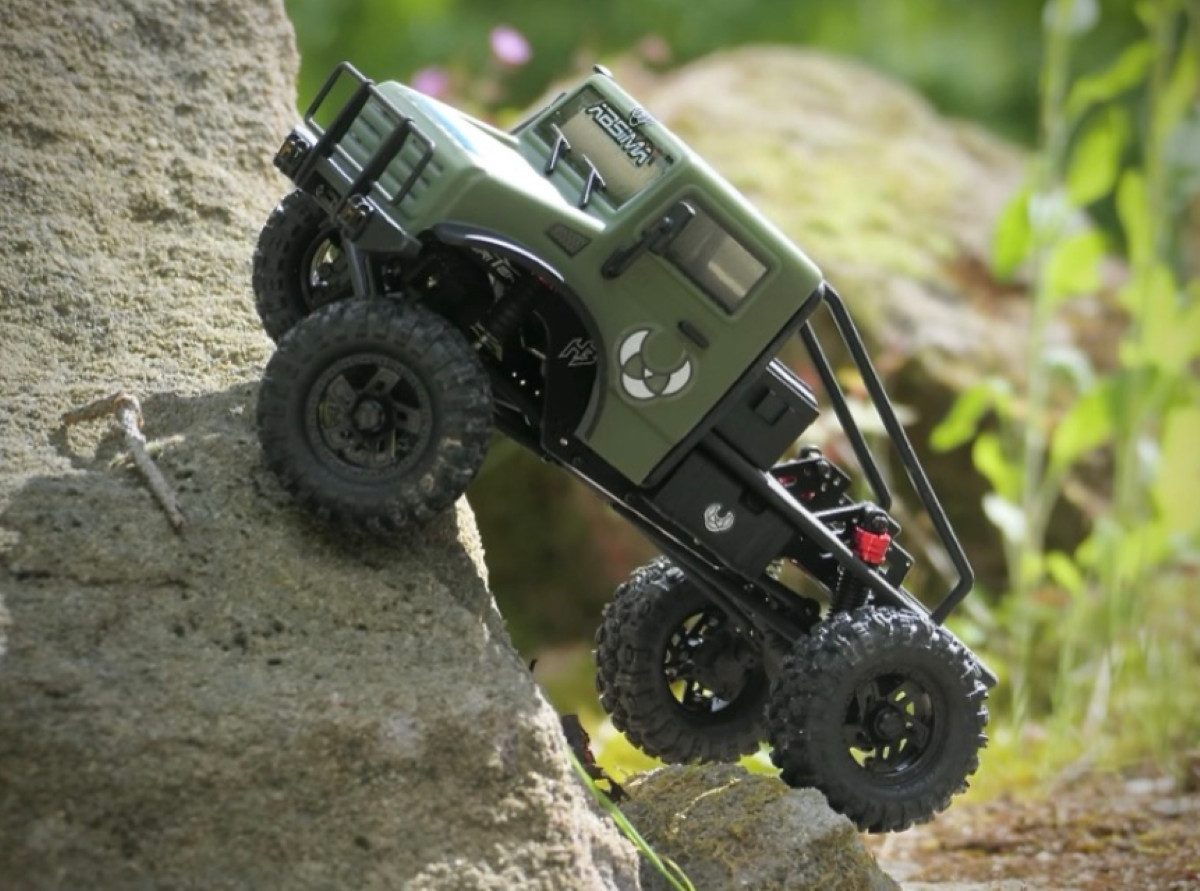 Absima RC-Auto Hobby Plus 1:18 Crawler "CR18P V3" T-Hunter Brushless RTR