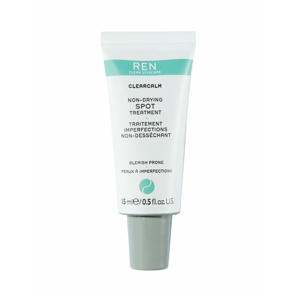 Non 15ml Ren Treatment Clearcalm Clean Skincare REN Gesichts-Reinigungsschaum Ren Spot Drying