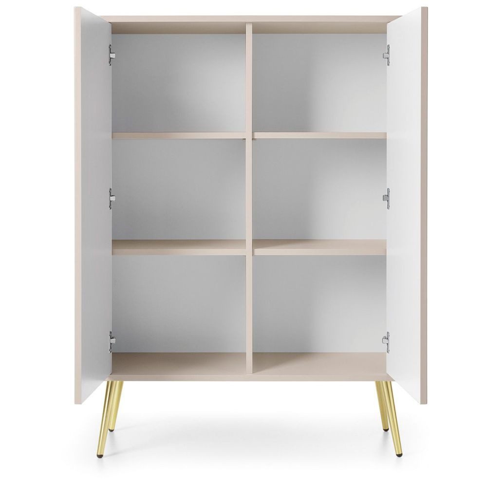 Lomadox Highboard ZARA-160, in Kaschmir Cashmere günstig online kaufen