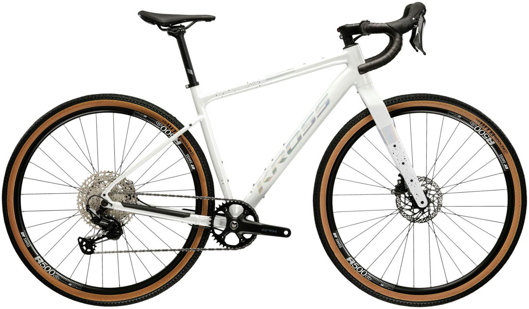 Kross Gravelbike KROSS GRAVEL Bike 28" Esker 5.0 ULT.RA 12 Gänge, 12 Gang Shimano GRX RX822 Schaltwerk, Kettenschaltung