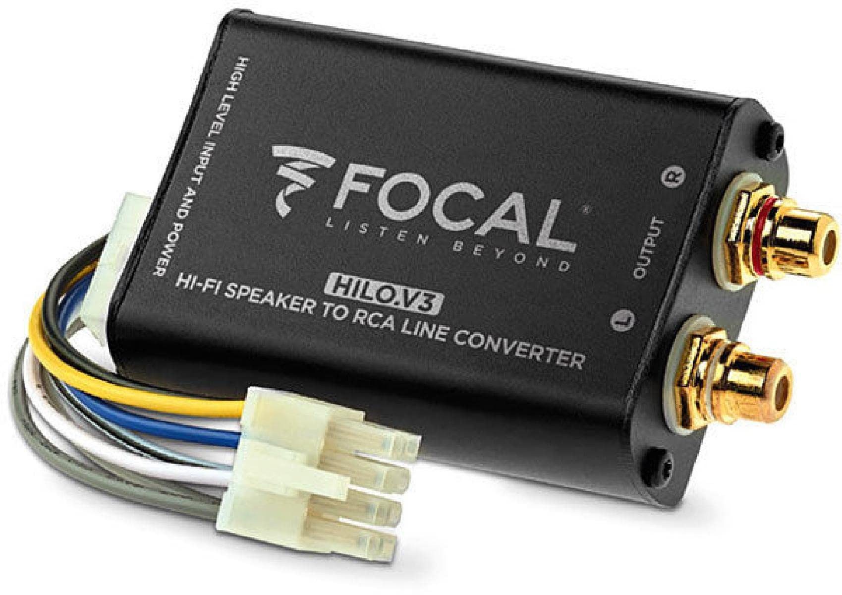 FOCAL FOCAL HILO V3 High-Low Adapter mit Impedanz-Simulation Verstärker