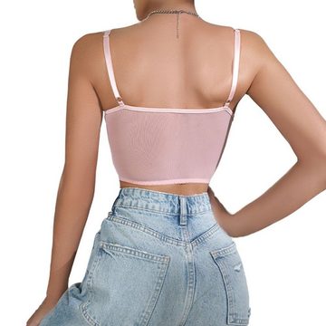 AFAZ New Trading UG Corsage Taillen Camisole durchsichtiger Rücken schöne Unterwäsche Damen
