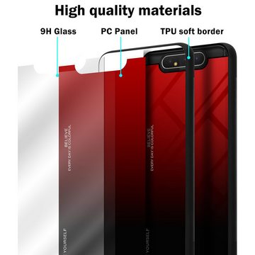 Cadorabo Handyhülle Samsung Galaxy A80 / A90 4G Samsung Galaxy A80 / A90 4G, Robustes Hard Case - Handy Schutzhülle - Hülle - Back Cover Bumper