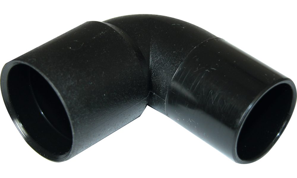 Schlauchadapter Abwasser-Steckwinkel 90º