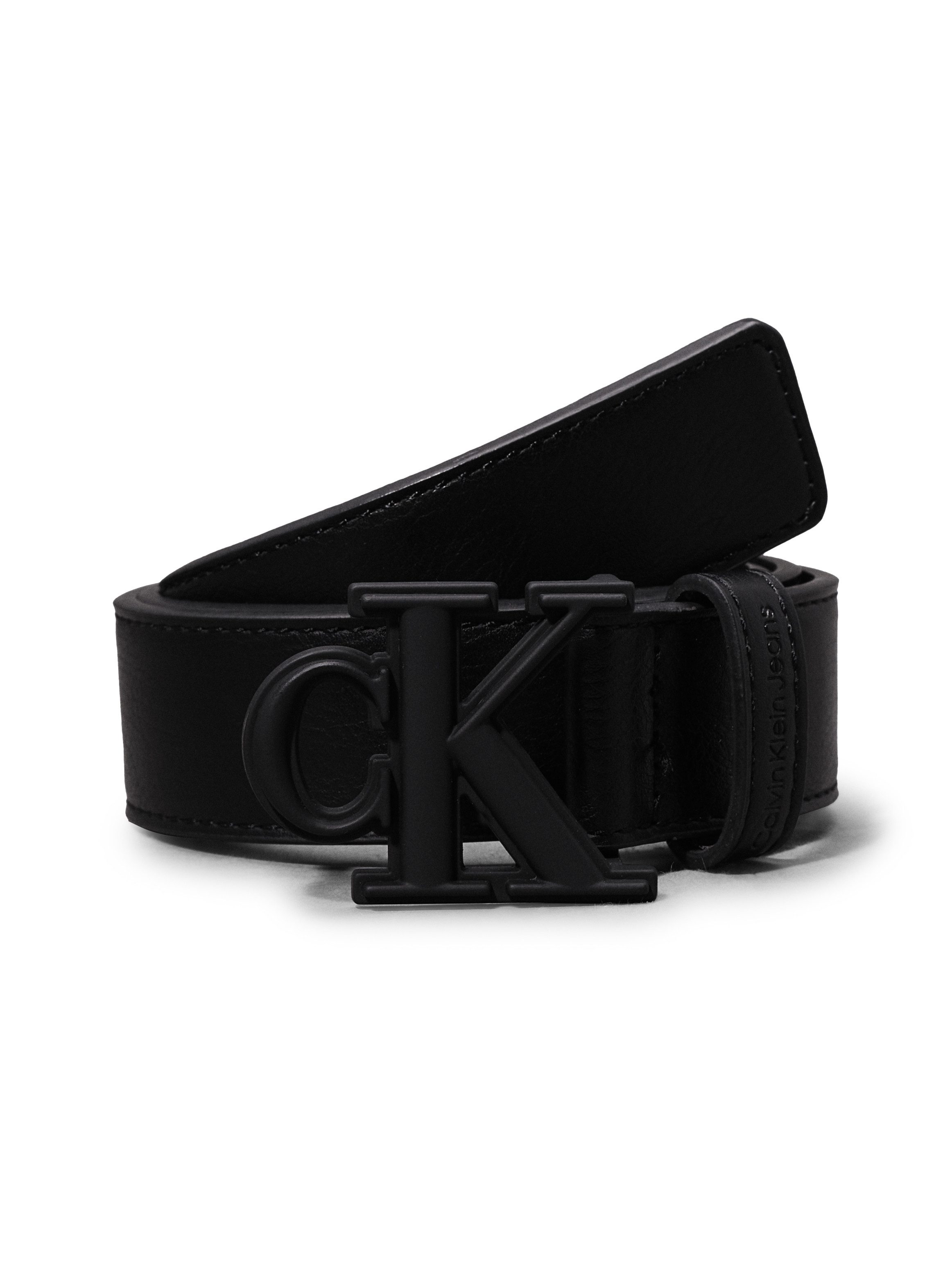 Calvin Klein Jeans Synthetikgürtel CK BUCKLE BELT mit Logodruck
