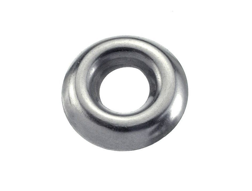 Unterlegscheibe Schraubenrosetten 16,0 x 6 mm, 30 Stück, Edelstahl