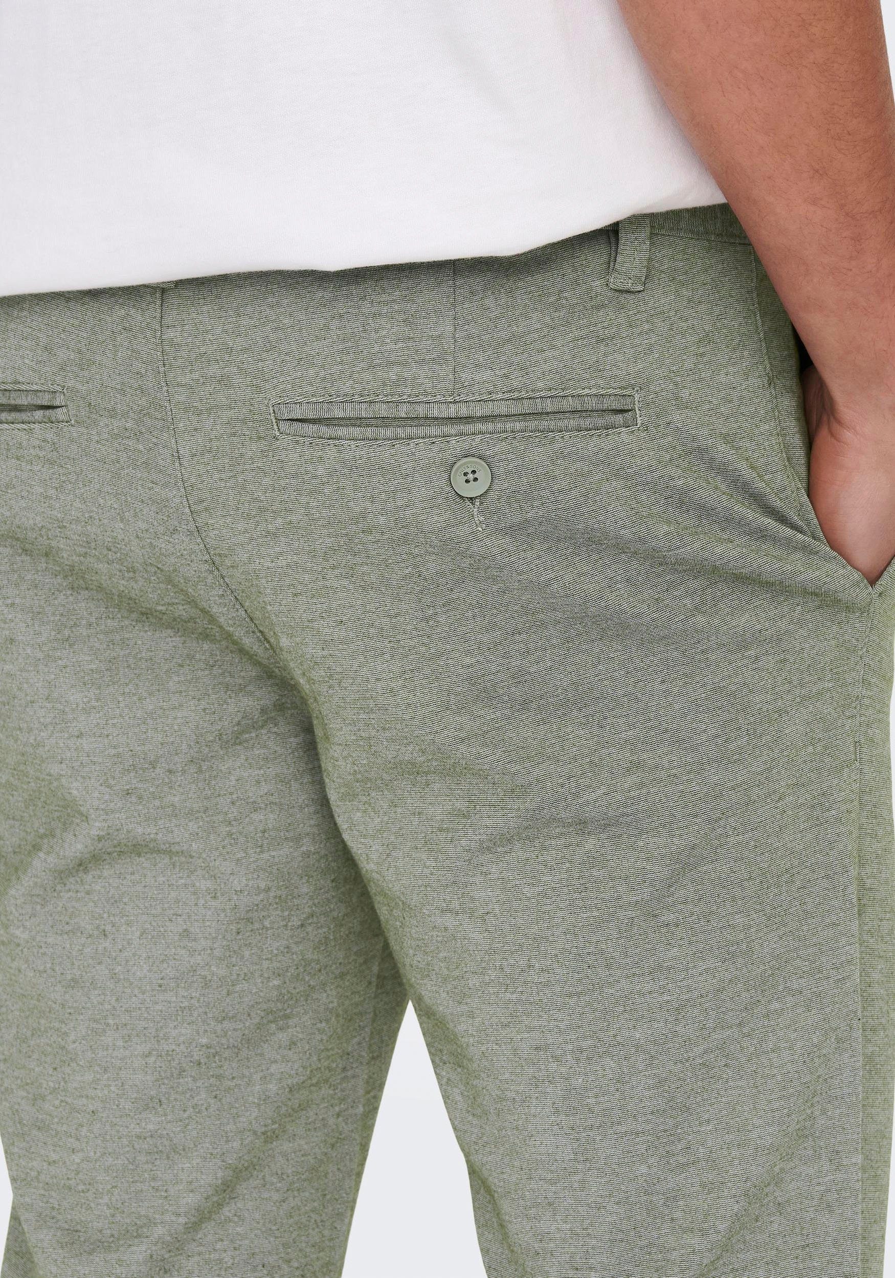 ONLY & SONS Chinohose mit geschlossenen Gesäßtaschen günstig online kaufen