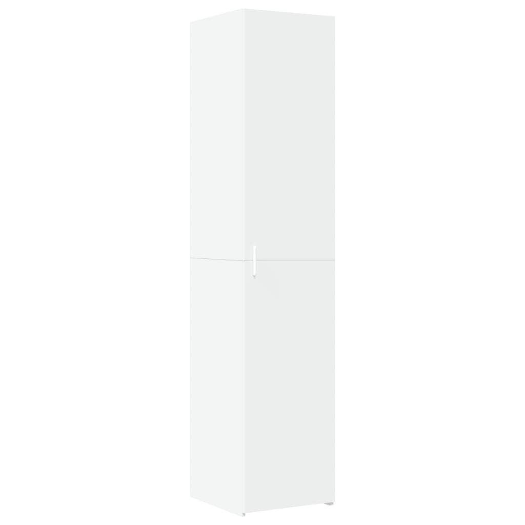 vidaXL Highboard Highboard Weiß 40x42,5x185 cm Holzwerkstoff (1 St)