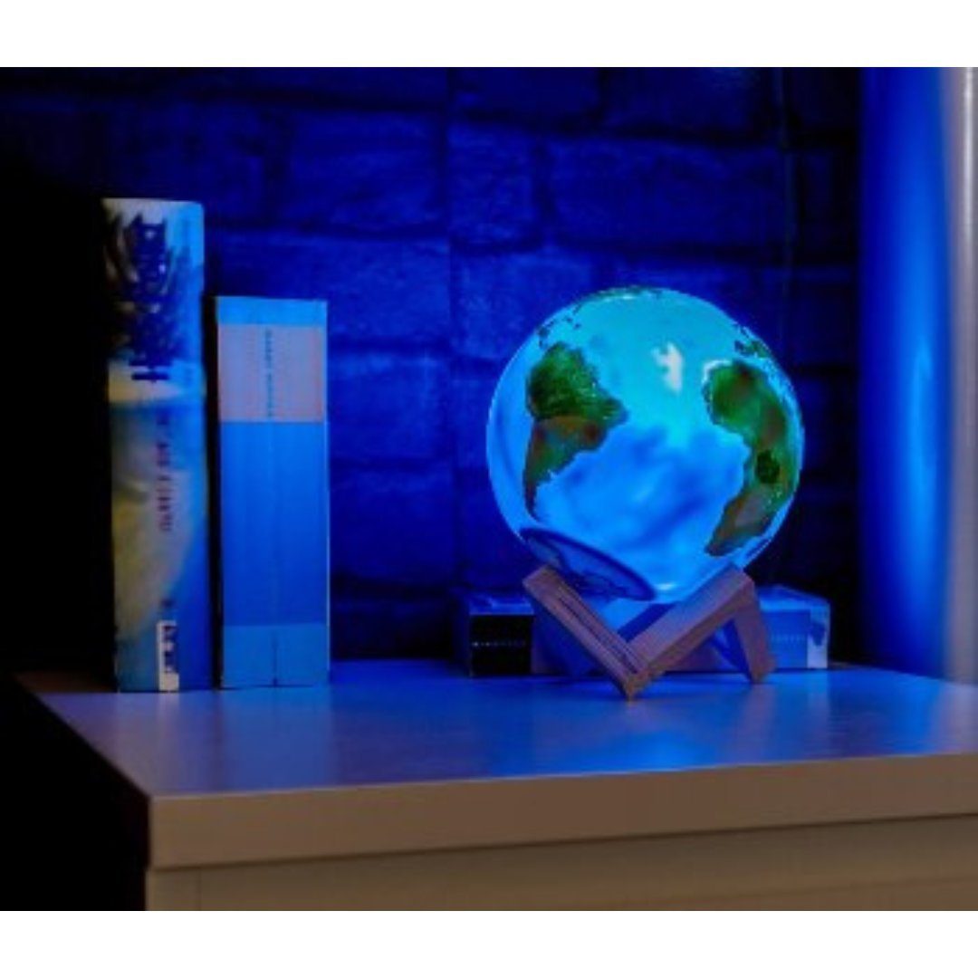LED 3D Touch Dekolicht 15cm - Akku Dekolicht ChiliTec Ø Erde Dekoleuchte Tischleuchte