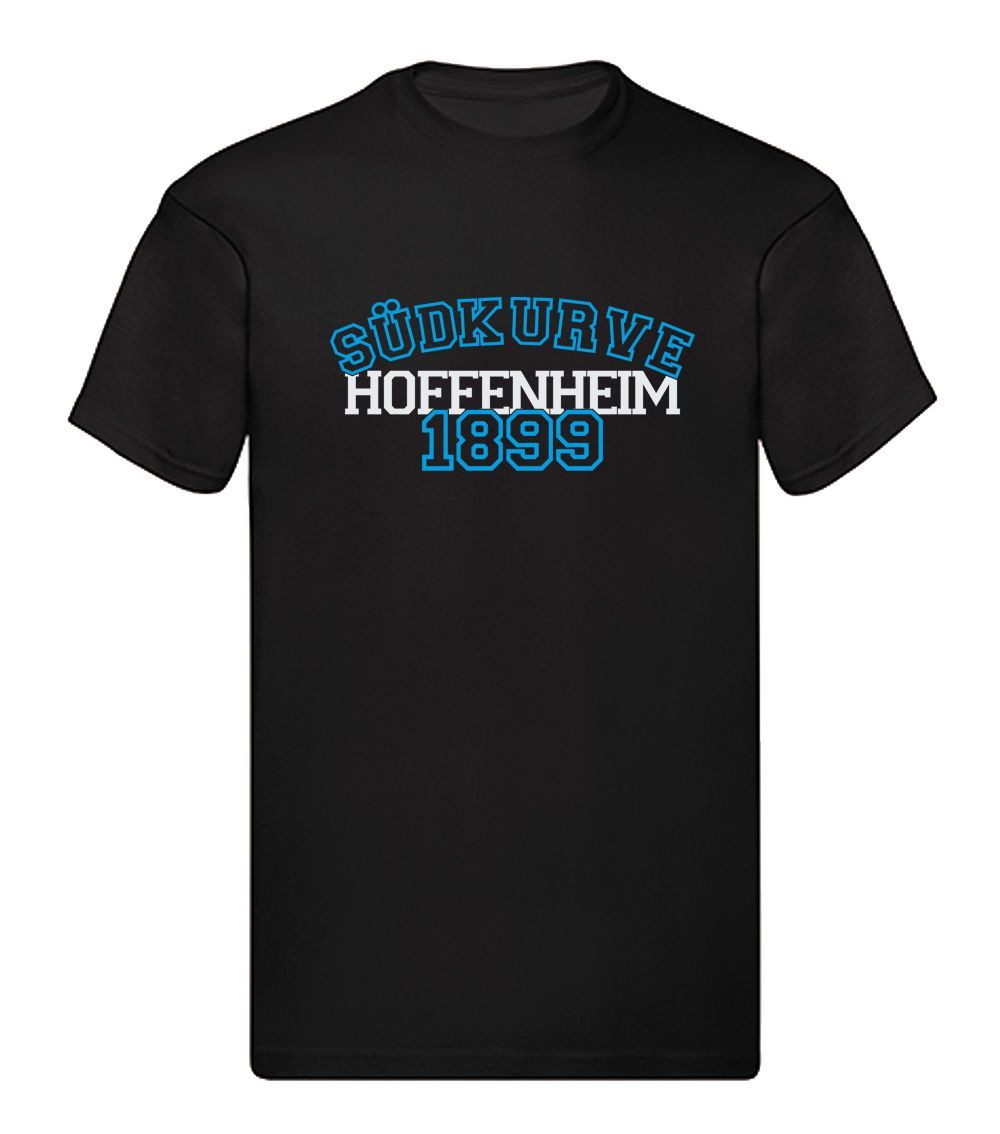 G-graphics T-Shirt Südkurve – Hoffenheim – 1899 (1-tlg) Herren T-Shirt mit einem Motiv für den echten Fan