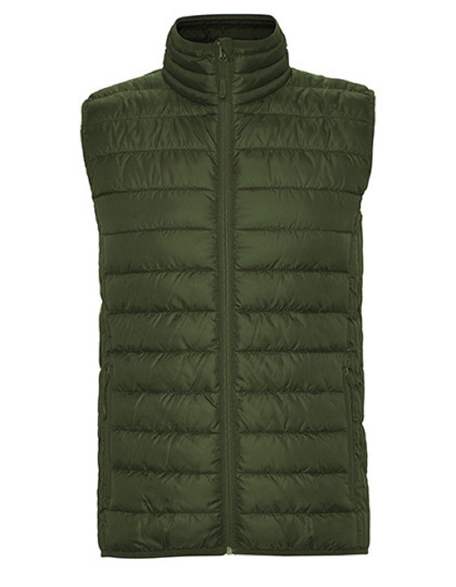 Roly Steppweste Windabweisend S Gr. green / Wasserabweisend, bis army Männer 4XL, ärmellose Herren Steppweste leichte / Bodywarmer für Jacke