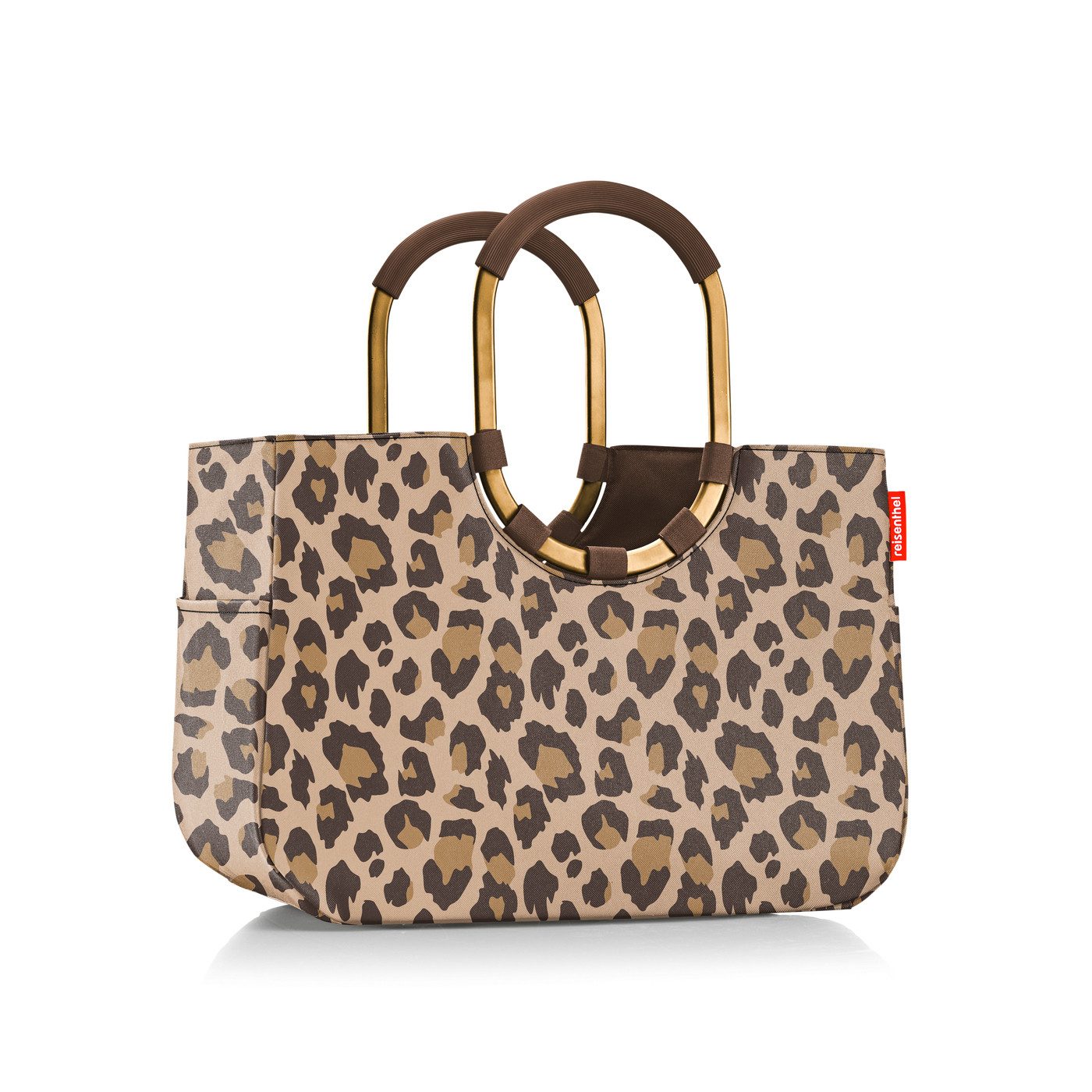 REISENTHEL® Shopper loopshopper L (1-tlg), gepolsterte Griffe, Standfüße, Reißverschlusstasche, Stecktaschen