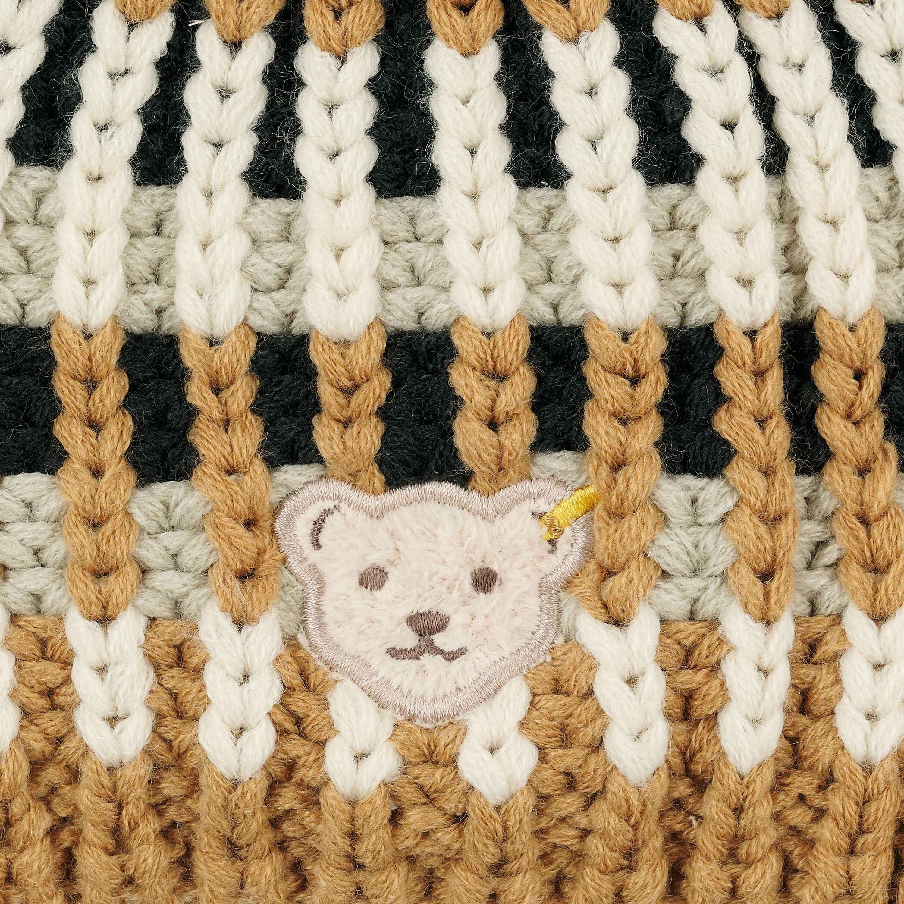 Steiff Strickmütze Mütze Winter Spirit, gefüttert