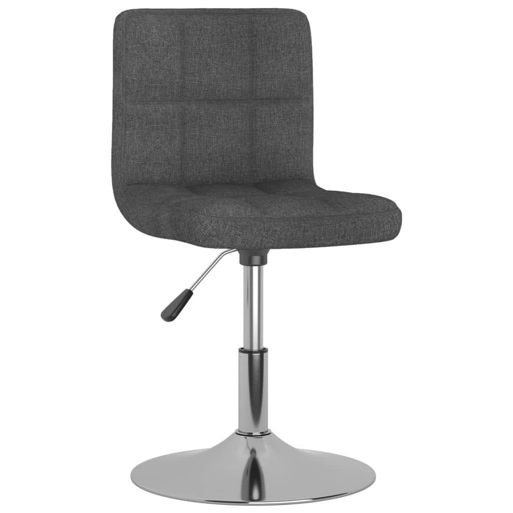 Esszimmerstuhl Drehbarer Dunkelgrau 40 x 43 x (71-85,5) cm