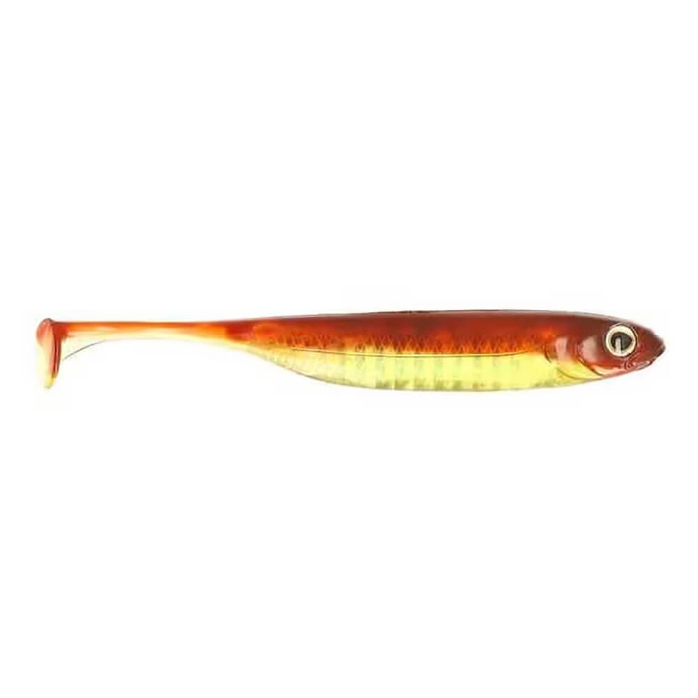 Fish Shad Arrow Fish Flash Arrow J Holo, Gummifisch Motor Kunstköder Oil Stripe #AF01 (7-St)