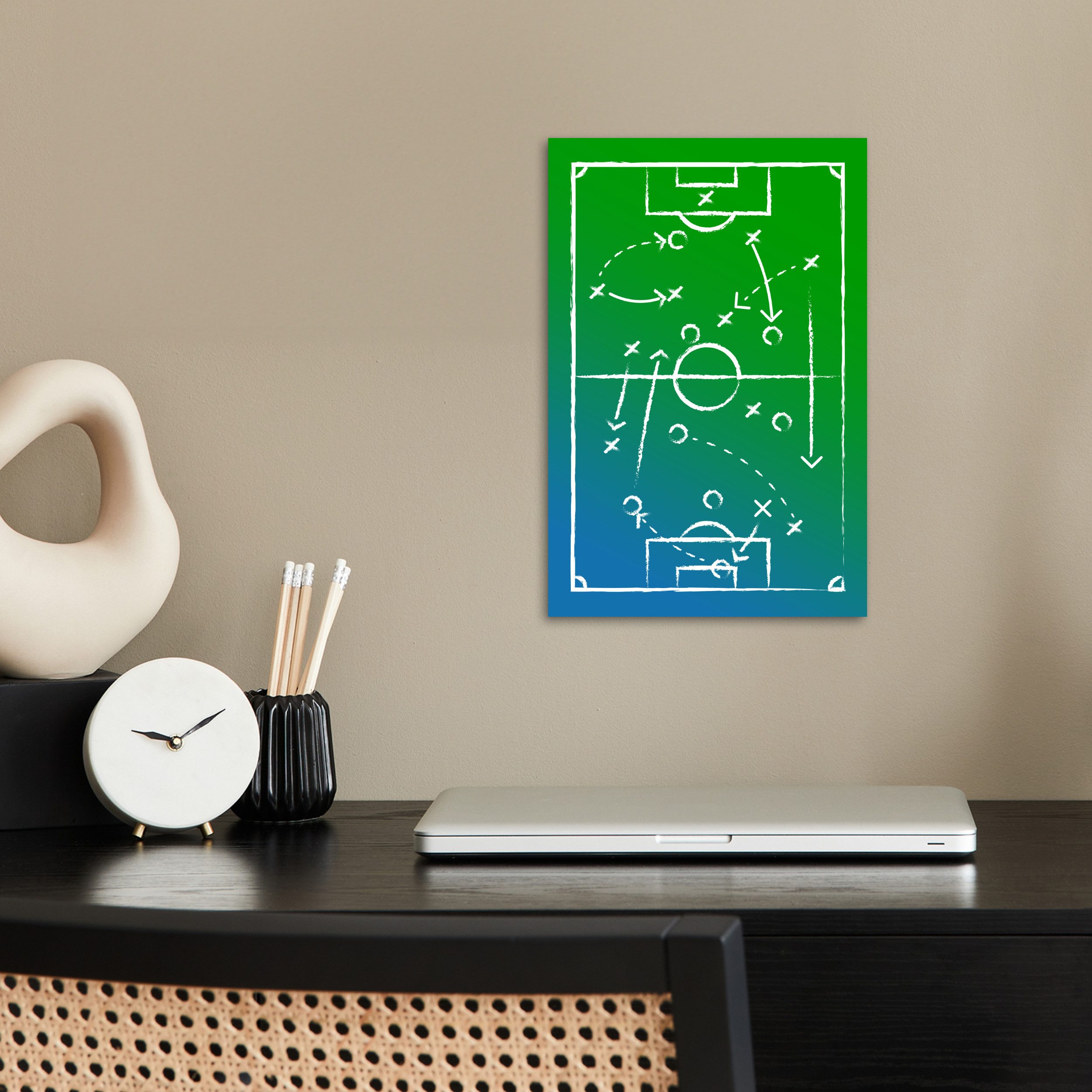 MuchoWow Poster Fußball - Taktik - günstig online kaufen