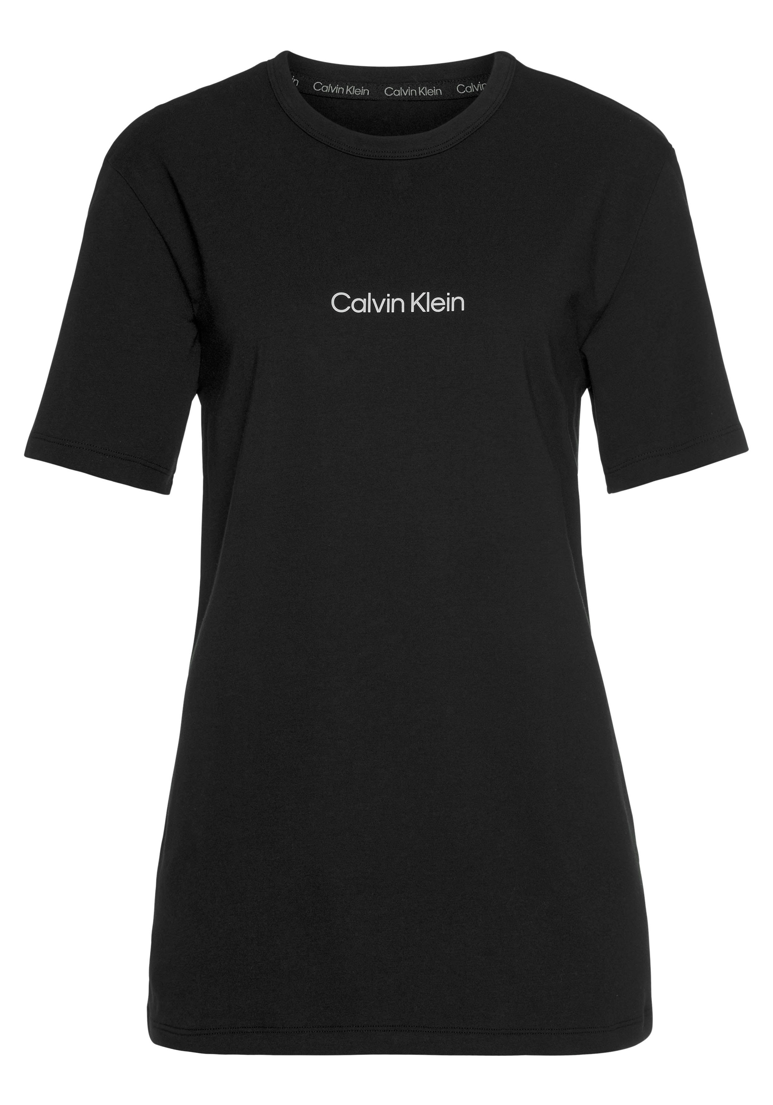 Damen Shirts Calvin Klein T-Shirt mit Logodruck