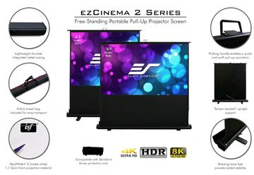 ELITE SCREENS EZ CINEMA PLUS - MOBILE KOFFERLEINWAND Faltrahmenleinwand (4:3 / MaxWhite 2 / 170 x 127-MaxWhite)