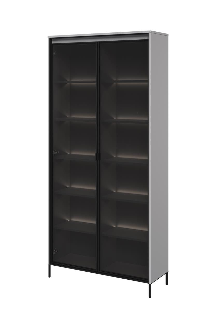 Compleo Vitrine Vitrinenschränke FLORE (mit 2Türen) günstig online kaufen