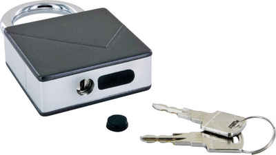 Schwaiger Bügelschloss 715958 (batteriebetrieben, IP65), Fingerabdrucksensor