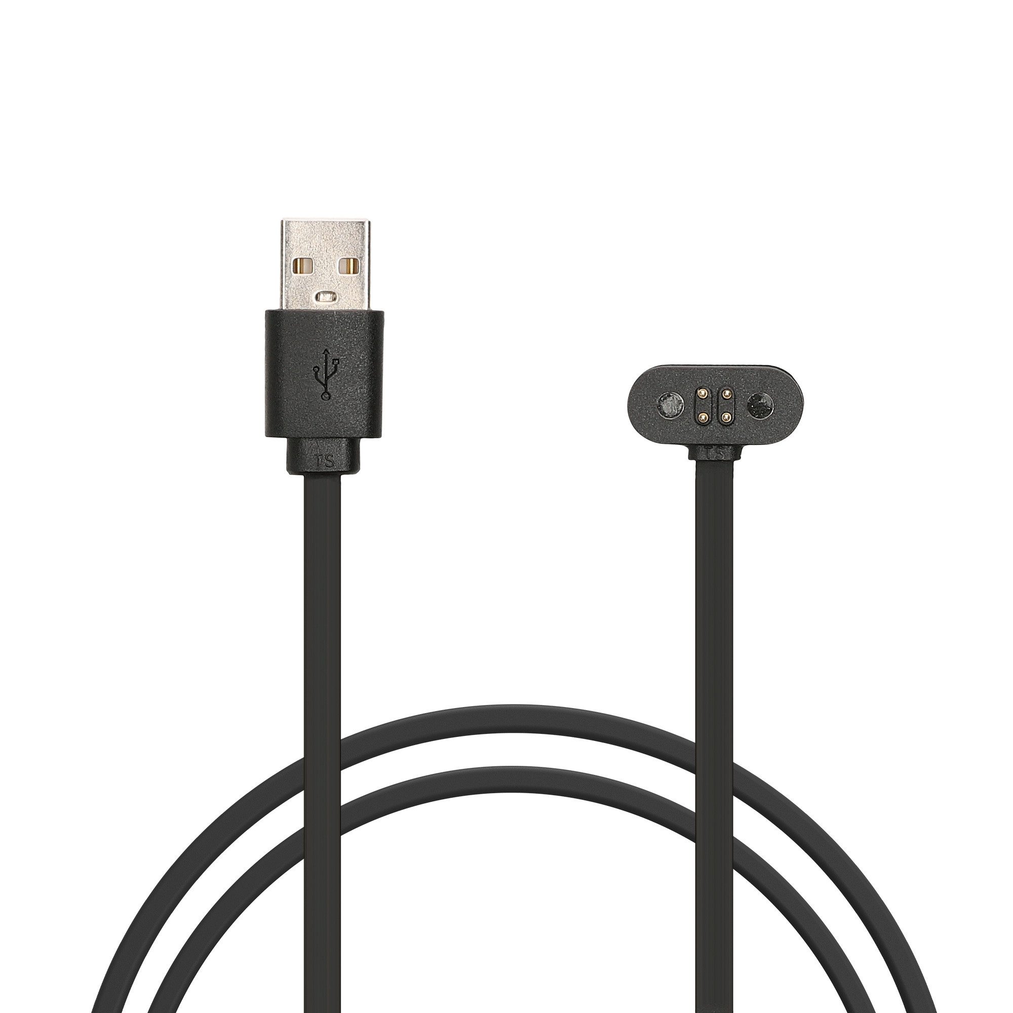kwmobile Smartwatch Ladekabel für Mojawa RunPlus Smartphone-Ladegerät (1-tlg., USB Ladekabel für Smartwatch Aufladekabel - Fitnesstracker Ersatzkabel)