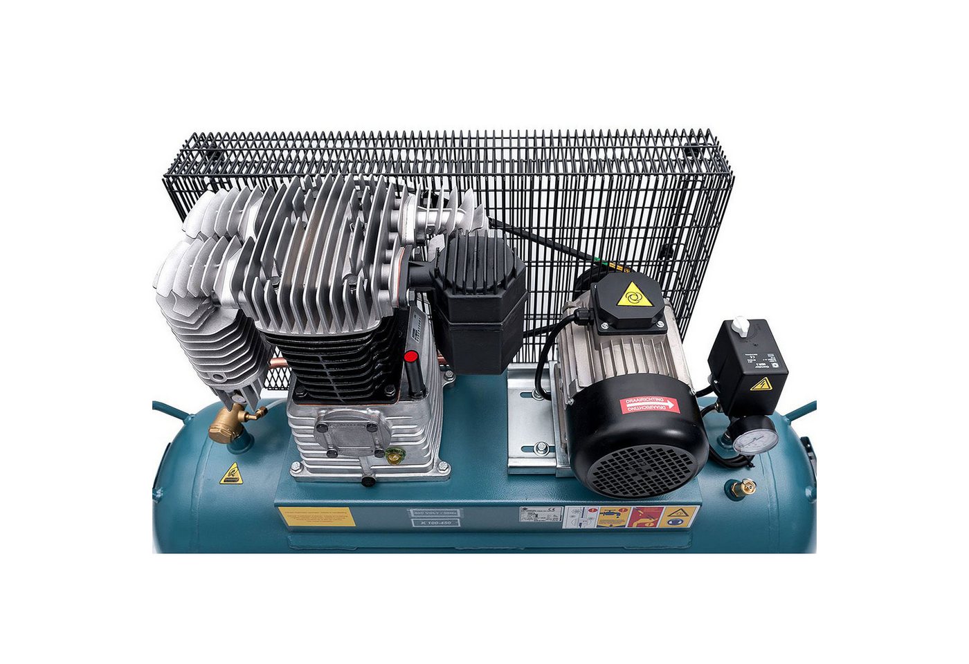 Thumbnail - Airpress Kompressor Kompressor 3 PS 100 Liter 15 bar Typ K100-450 36512-N, max. 14 bar, 100 l, 1 Stück