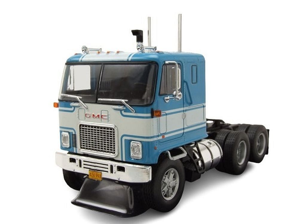 ixo Models Modellauto GMC Astro 95 Zugmaschine 1970 blau, Maßstab 1:43