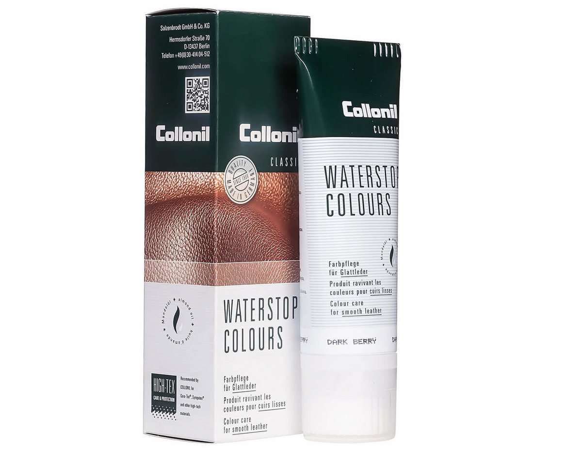 Thumbnail - Collonil Waterstop Colours - Farbige Pflege- und Imprägniercreme für Glattleder Schuhcreme