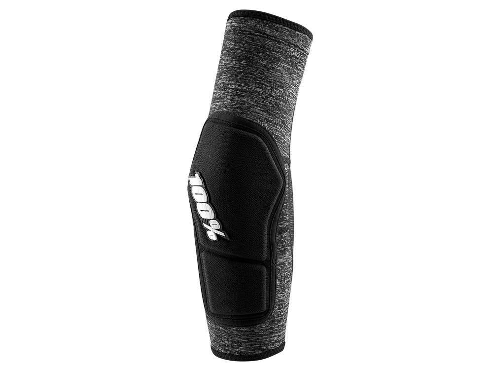 Knieschutz 100% Ridecamp elbow pads XL Grey Heather / Black - leichter Ellbogensc