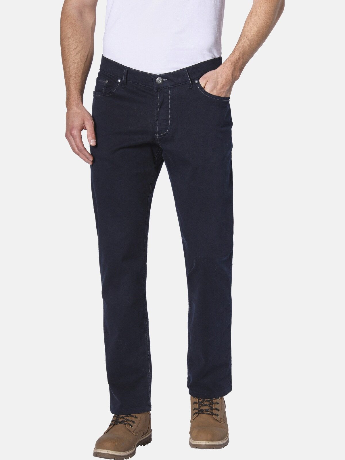 Jan Vanderstorm 5-Pocket-Hose TORDEGAN mit Gürtel günstig online kaufen