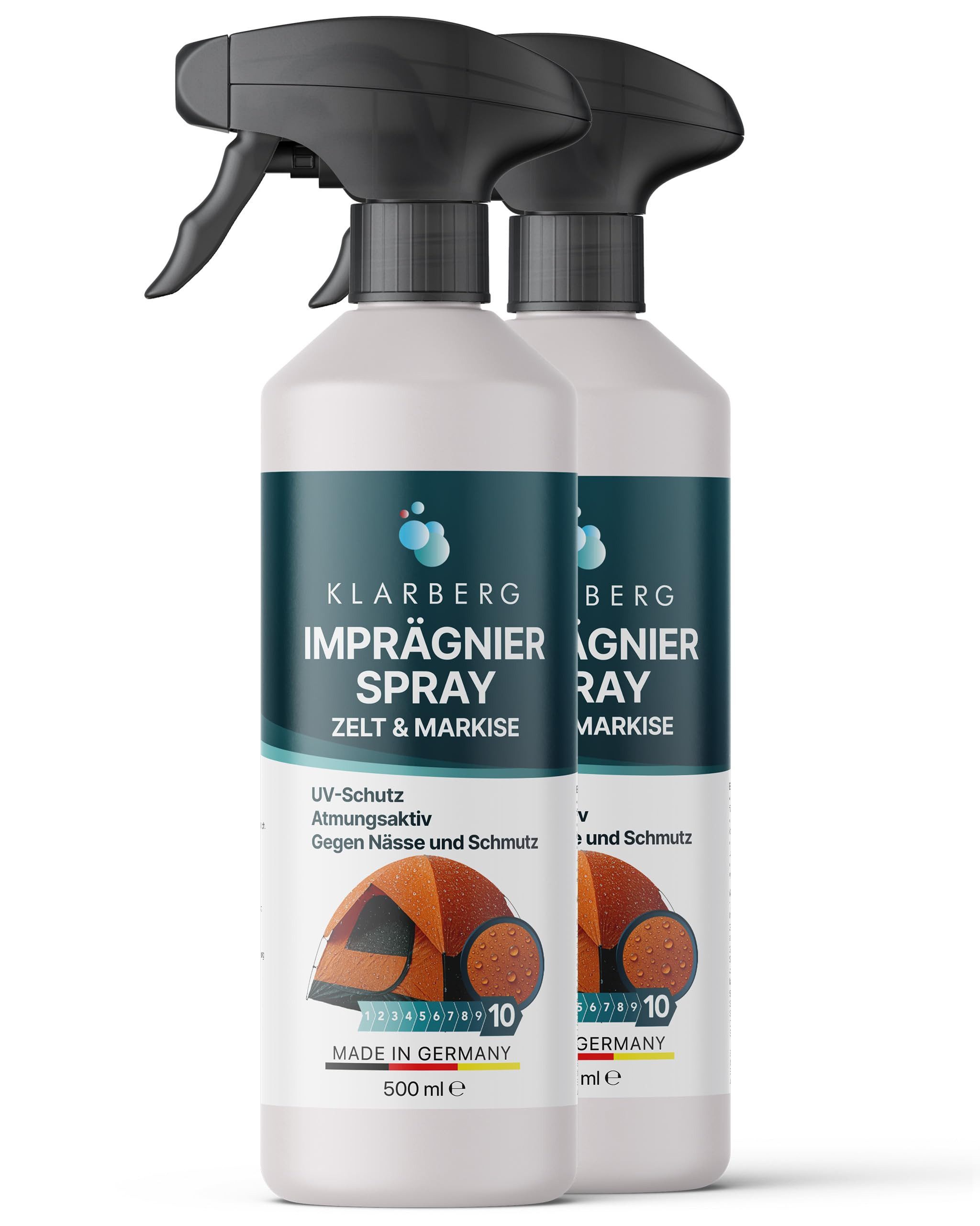 Klarberg Imprägnierung für Pavillon & Zelt Imprägnierspray (2 St)