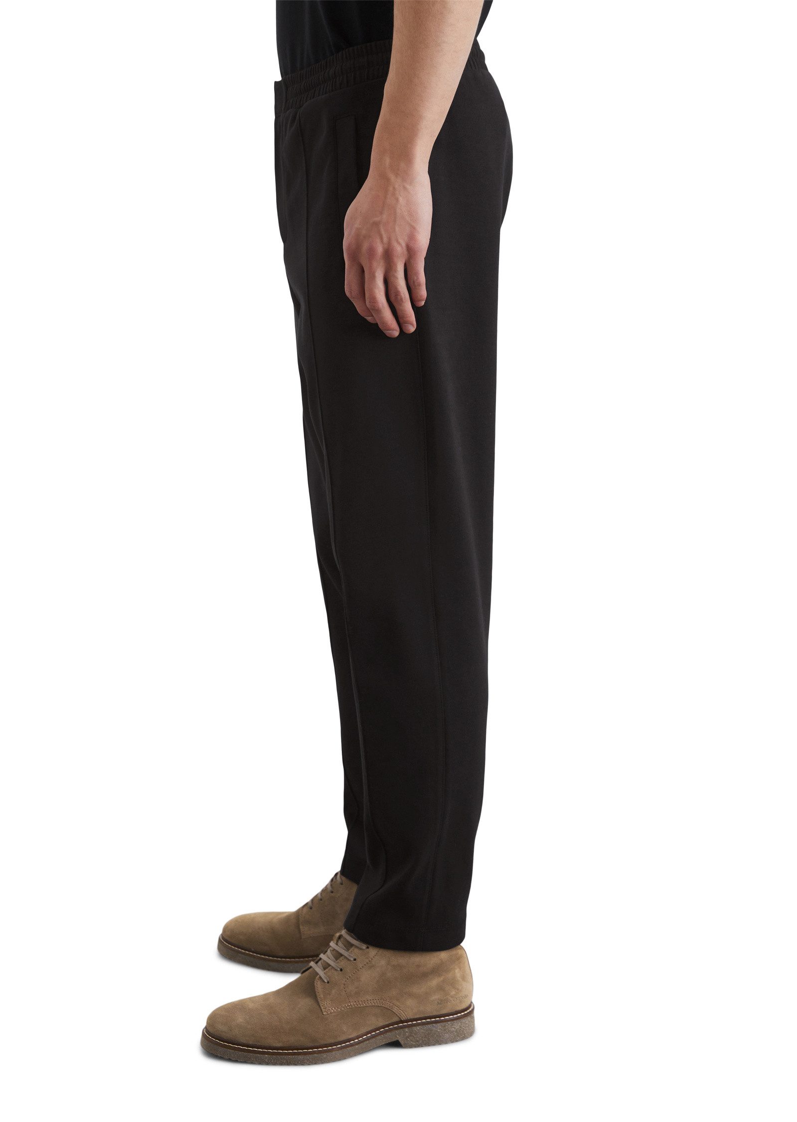 Marc O'Polo Jerseyhose mit Bundfaltennaht günstig online kaufen