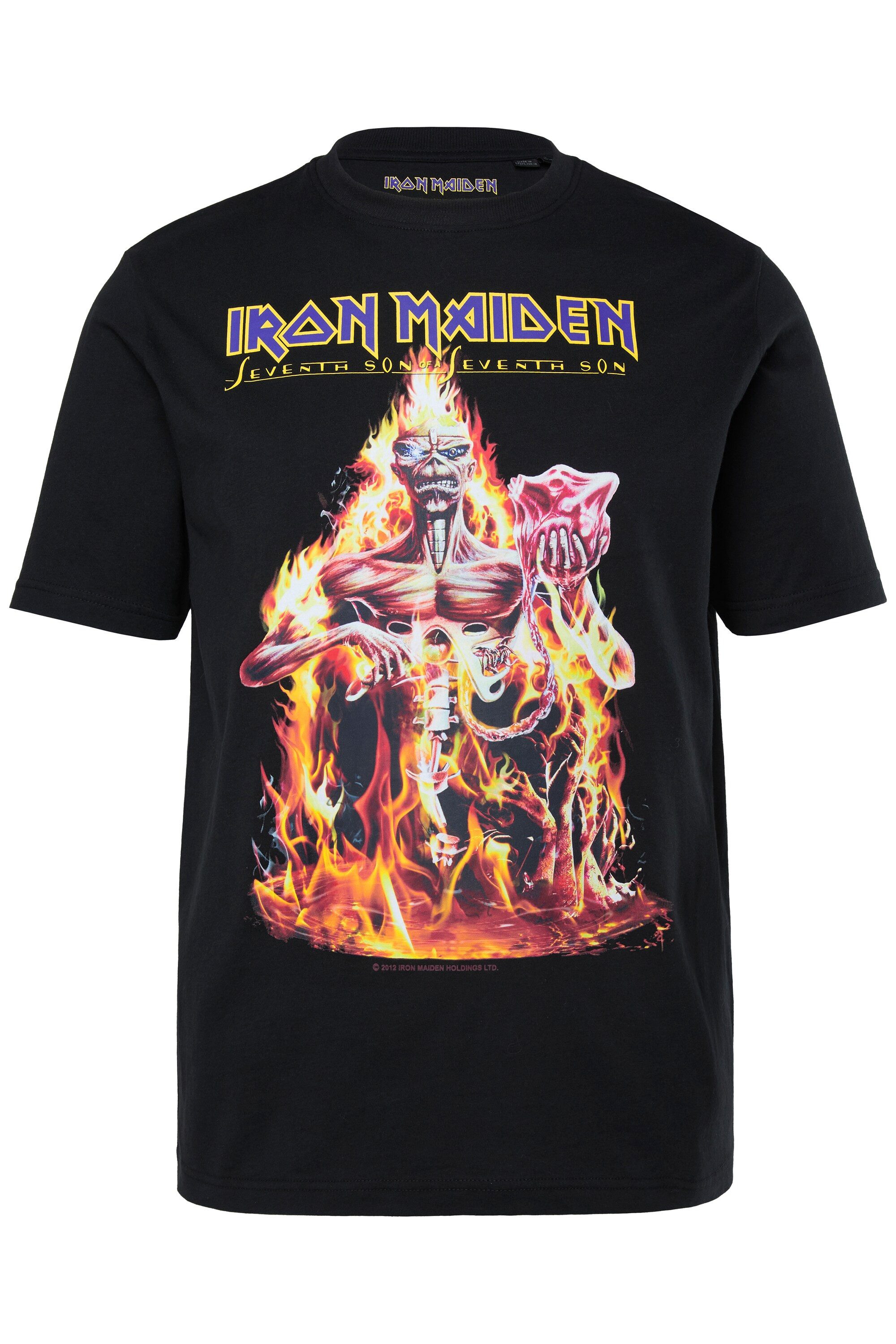 JP1880 T-Shirt JP1880 T-Shirt Bandshirt Halbarm Iron Maiden günstig online kaufen