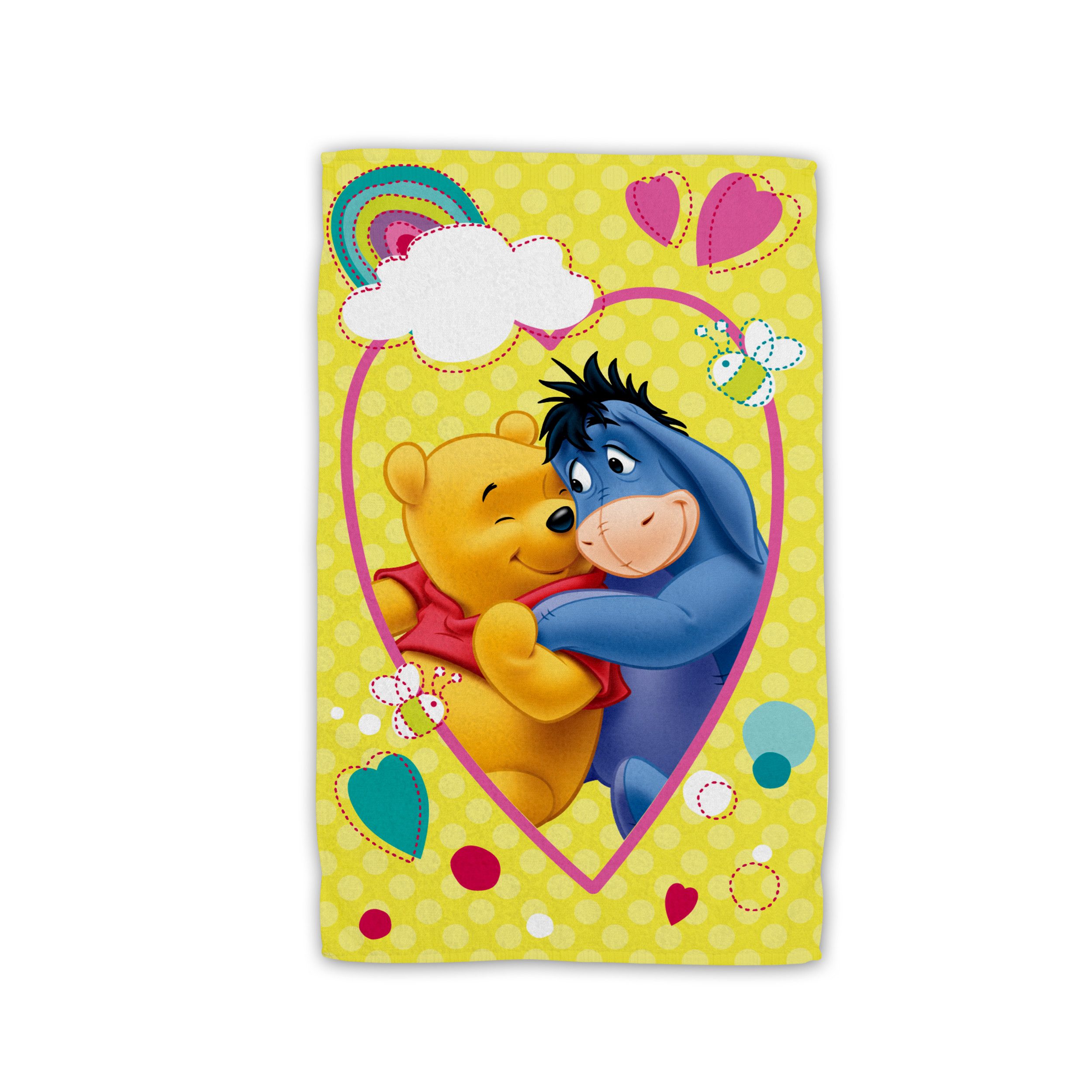 Disney Handtuch Winnie The Pooh 100% Baumwolle, 30x50 cm, schnelltrocknend günstig online kaufen
