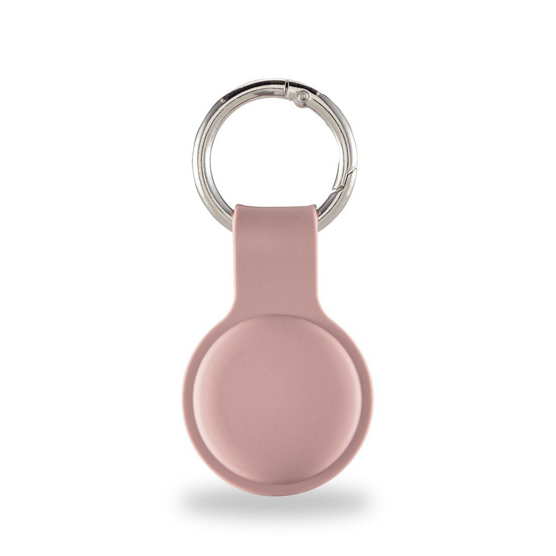 Hama Schlüsselanhänger Apple rosa AirTag, Schlüsselanhänger Ortung, Schutzhülle, für Silikon
