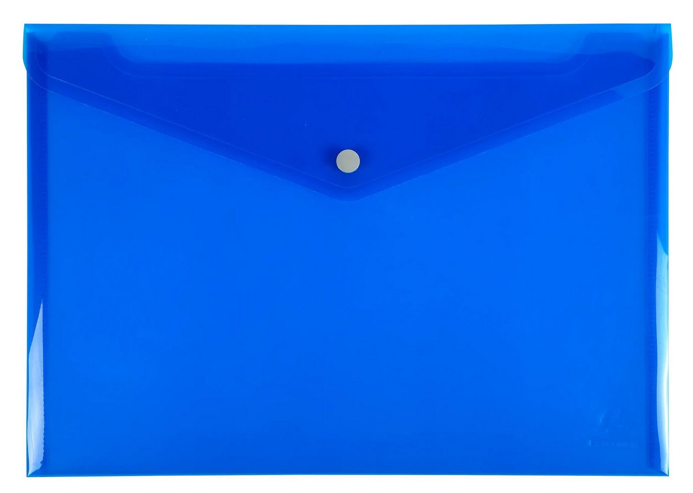Thumbnail - EXACOMPTA Prospekthülle 30x Tasche mit Druckknopf Iderama aus PP - Farben sortiert - 34450E, Druckknopf Hülle