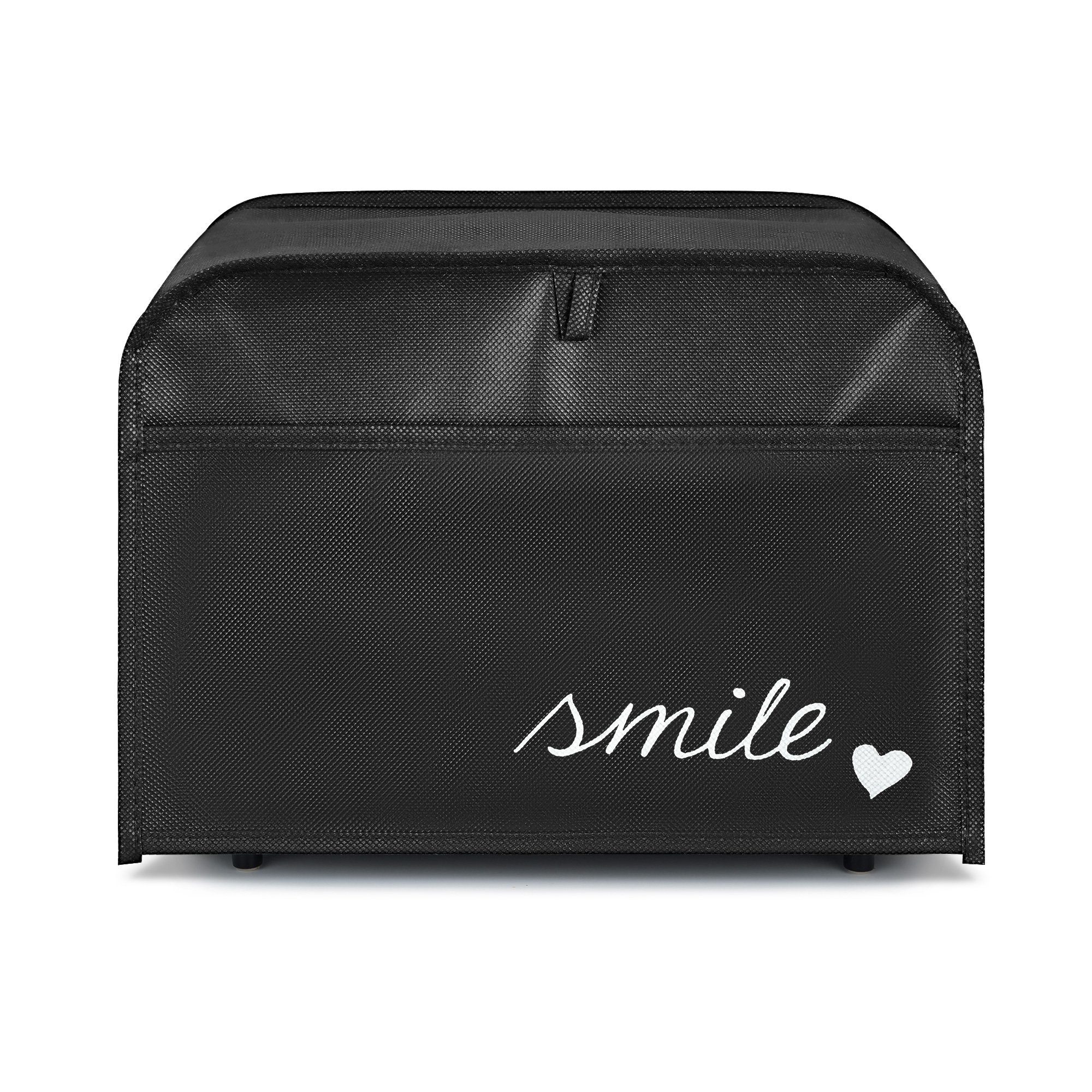 kwmobile Abdeckhaube Hülle für 2-Scheiben Toaster, Staubschutz Abdeckhaube - Toasterabdeckung - 19 x 20,3 x 28 cm
