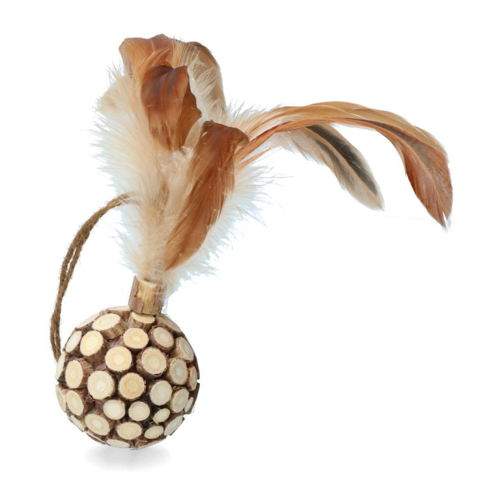 addicted Tier-Intelligenzspielzeug Addicted Wooden ball with feathers