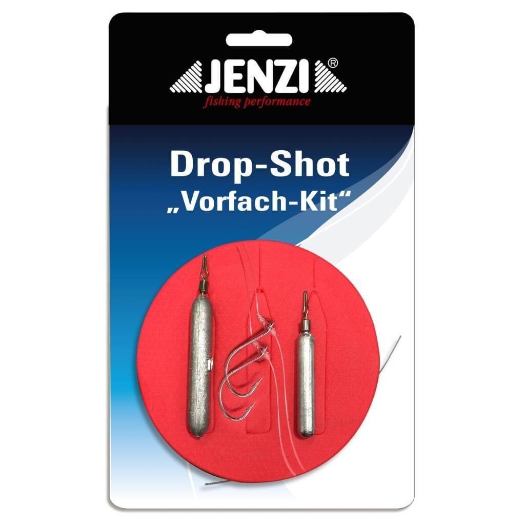 Vorfachschnur Jenzi Drop Shot Vorfach-Kit Ready to Fish