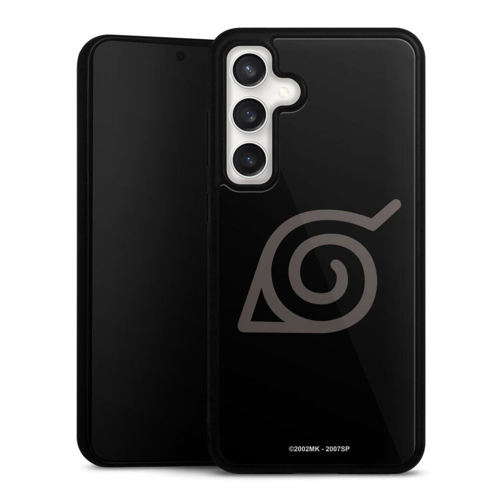 DeinDesign Handyhülle Konoha Logo Naruto Shippuden Konoha, Samsung Galaxy S24 FE 5G Gallery Case Glas Hülle