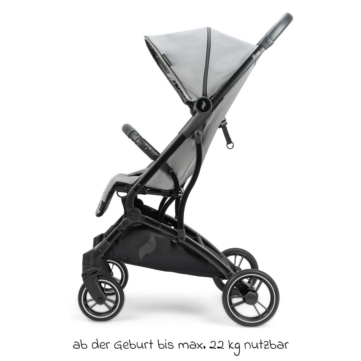 Osann Kinder-Buggy Boogy - Monster, Leichter Reisebuggy Sportwagen mit Liegefunktion & Zubehör bis 22 kg