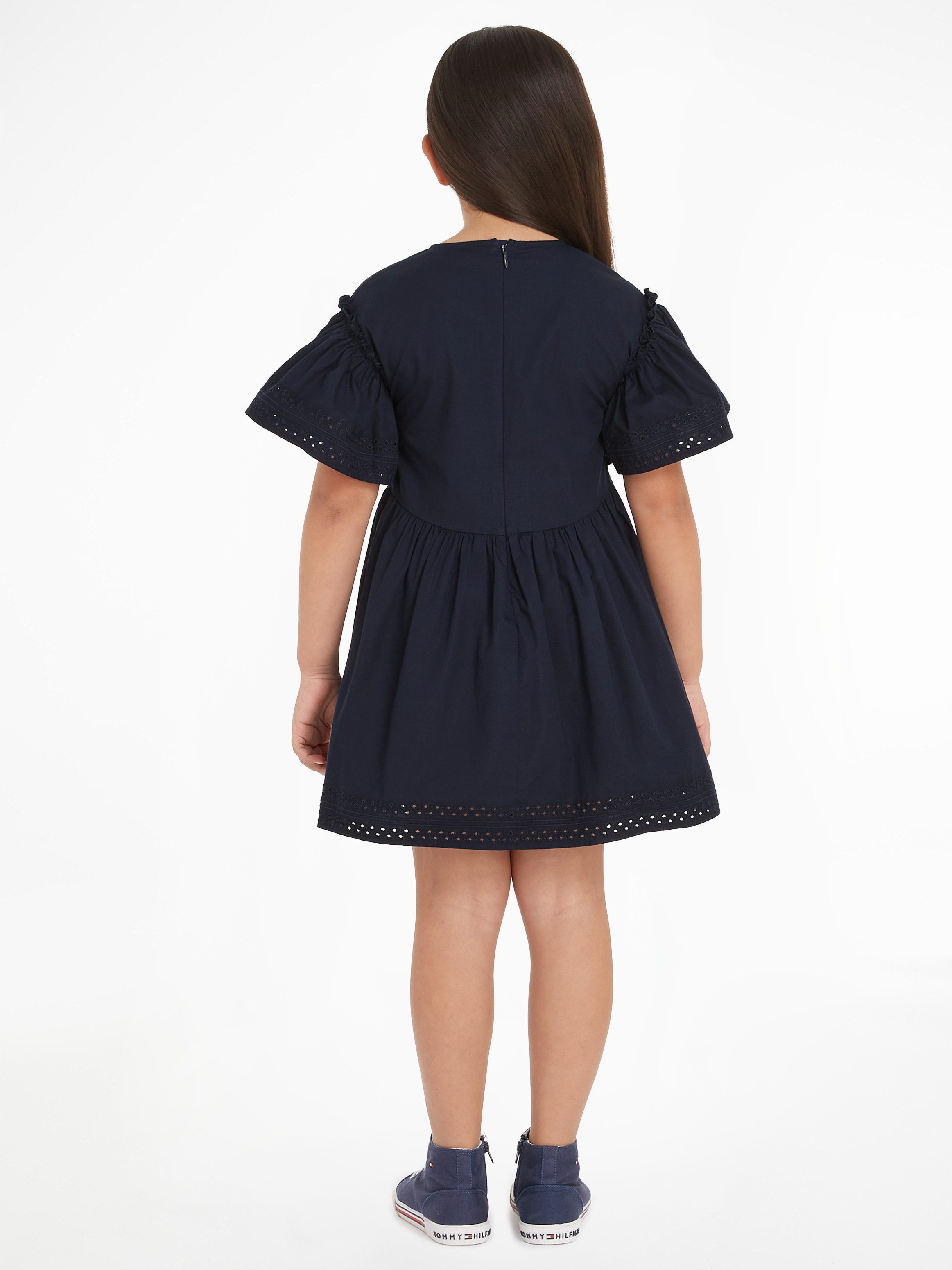Tommy Hilfiger A-Linien-Kleid BRODERIE ANGLAISE DRESS günstig online kaufen