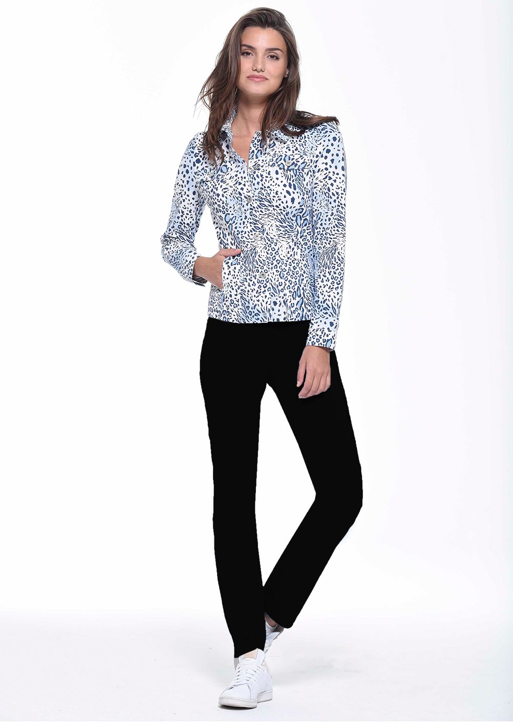 ROBELL Stretch-Hose Bella (Hose, 1-tlg., 1er Pack) Elastischer Bund günstig online kaufen