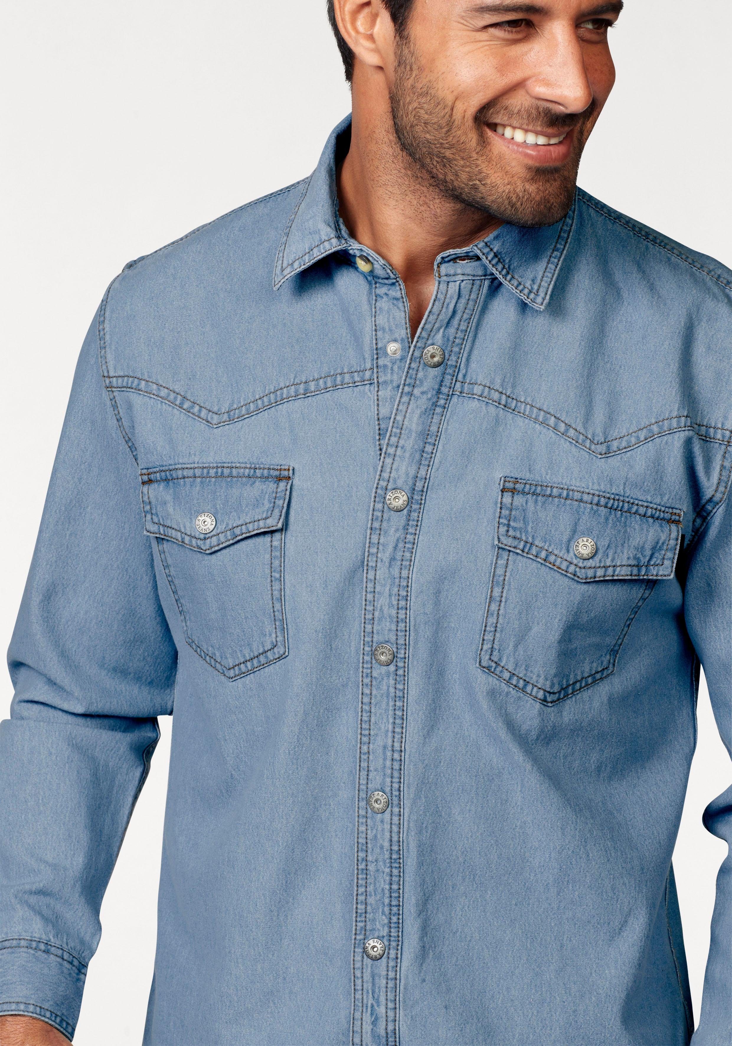 Arizona Jeanshemd Western Stil
