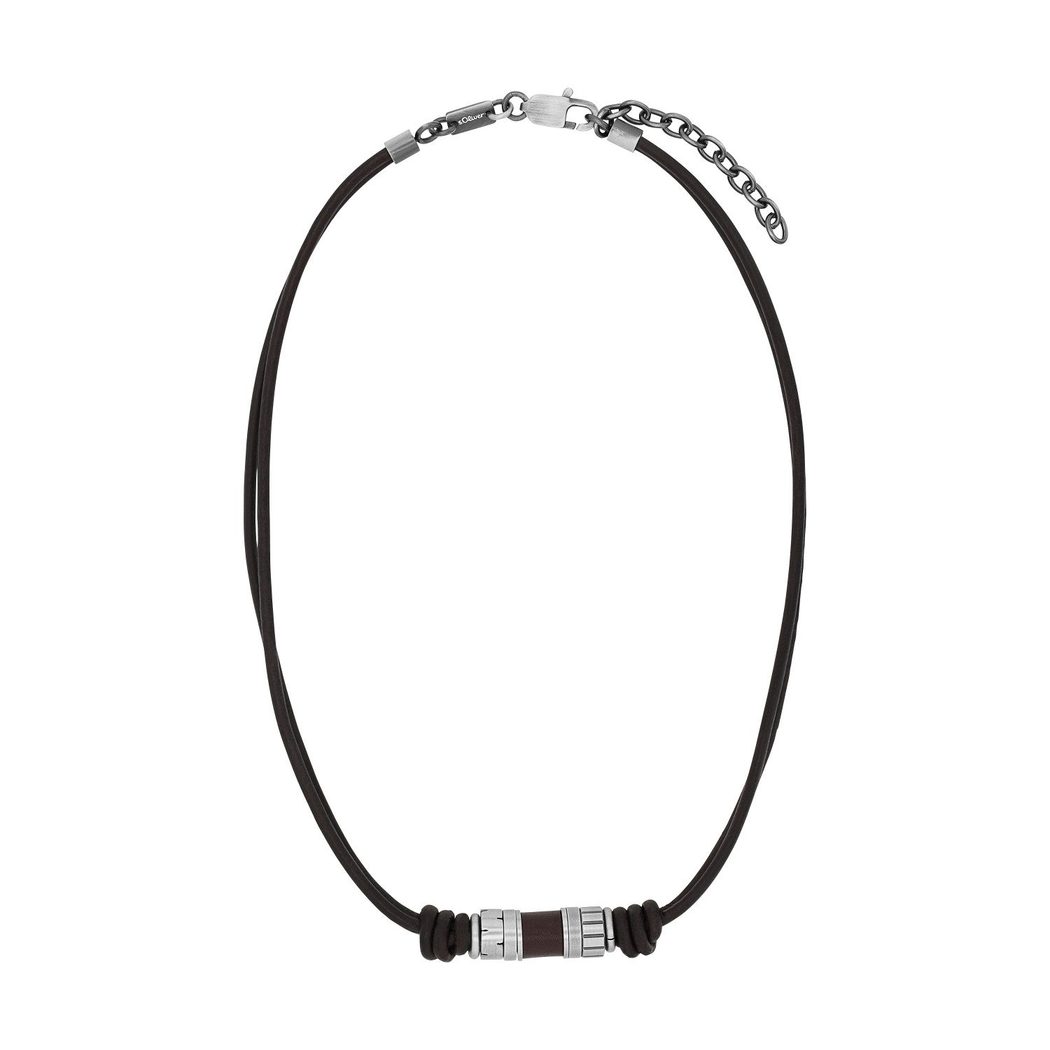 s.Oliver Edelstahlkette für Herren, Ede...