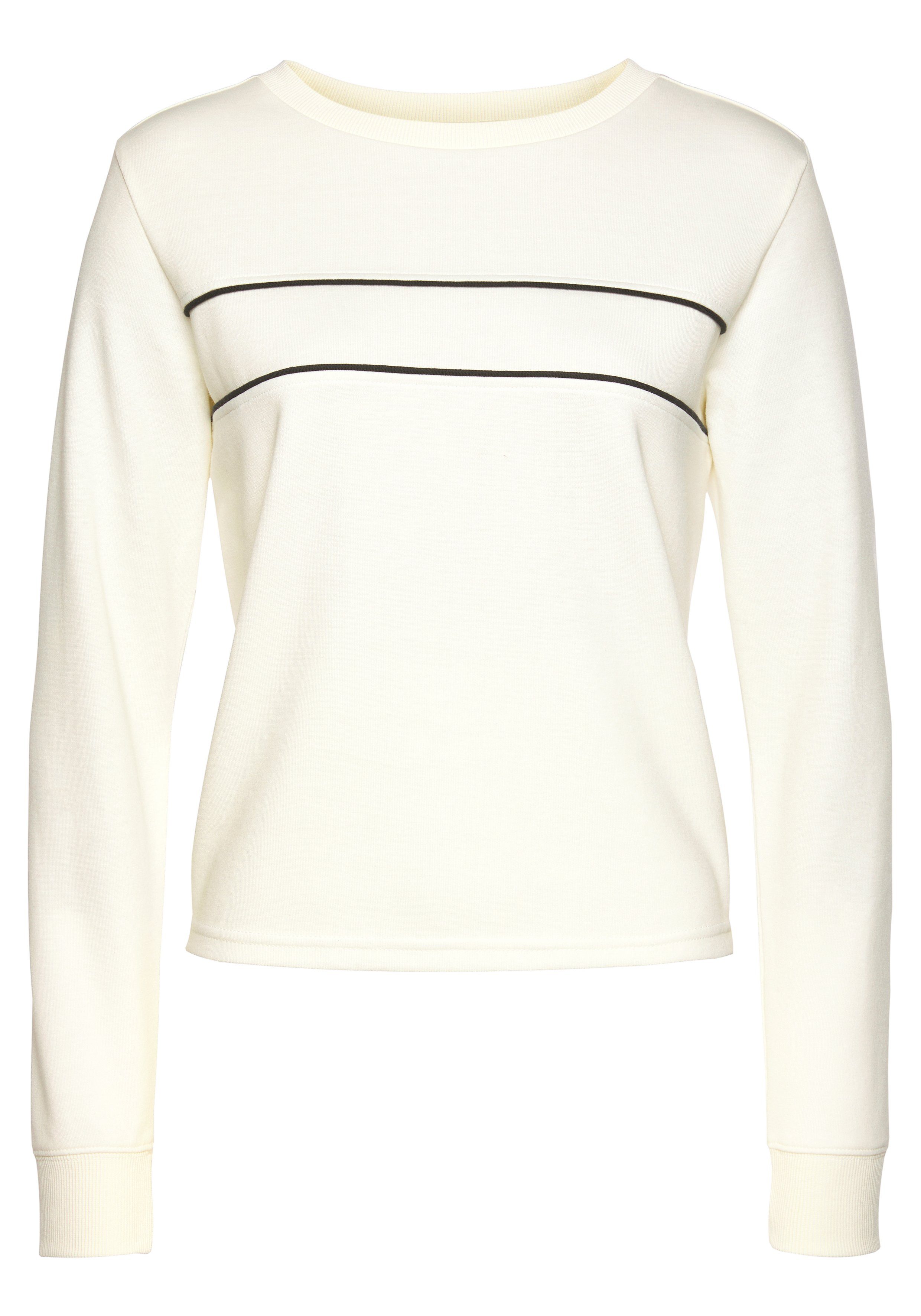 H.I.S Sweatshirt mit Piping auf der günstig online kaufen