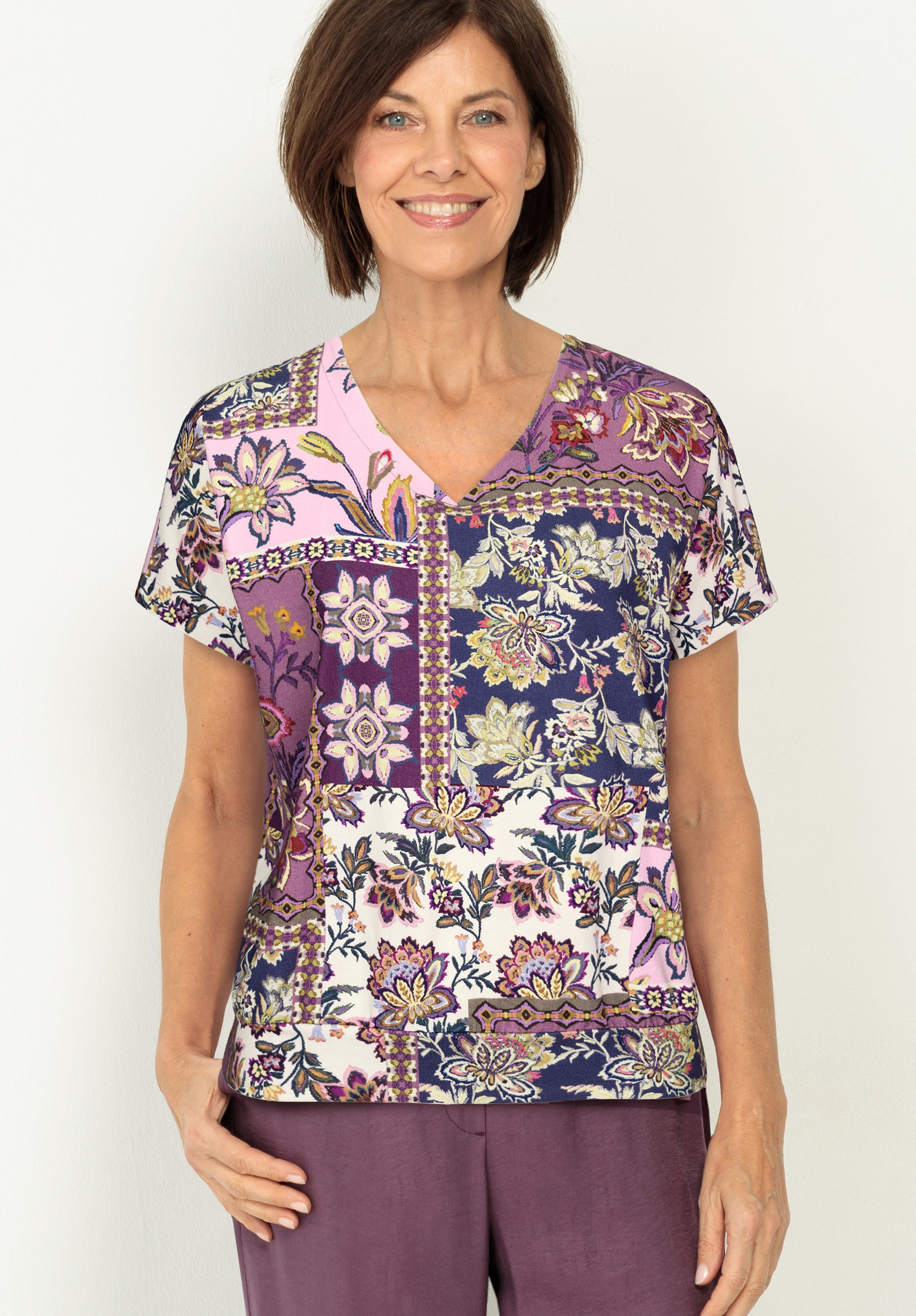 bianca Print-Shirt JULIE in modernem Bohemian-Druck günstig online kaufen