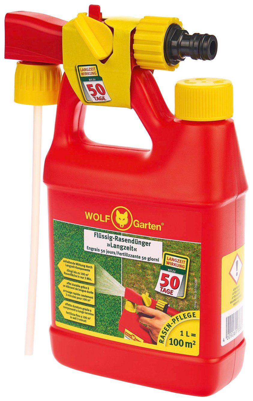 WOLFGarten Rasendünger »LL 100 B FLÜSSIG«, Flüssigdünger, 1 Liter