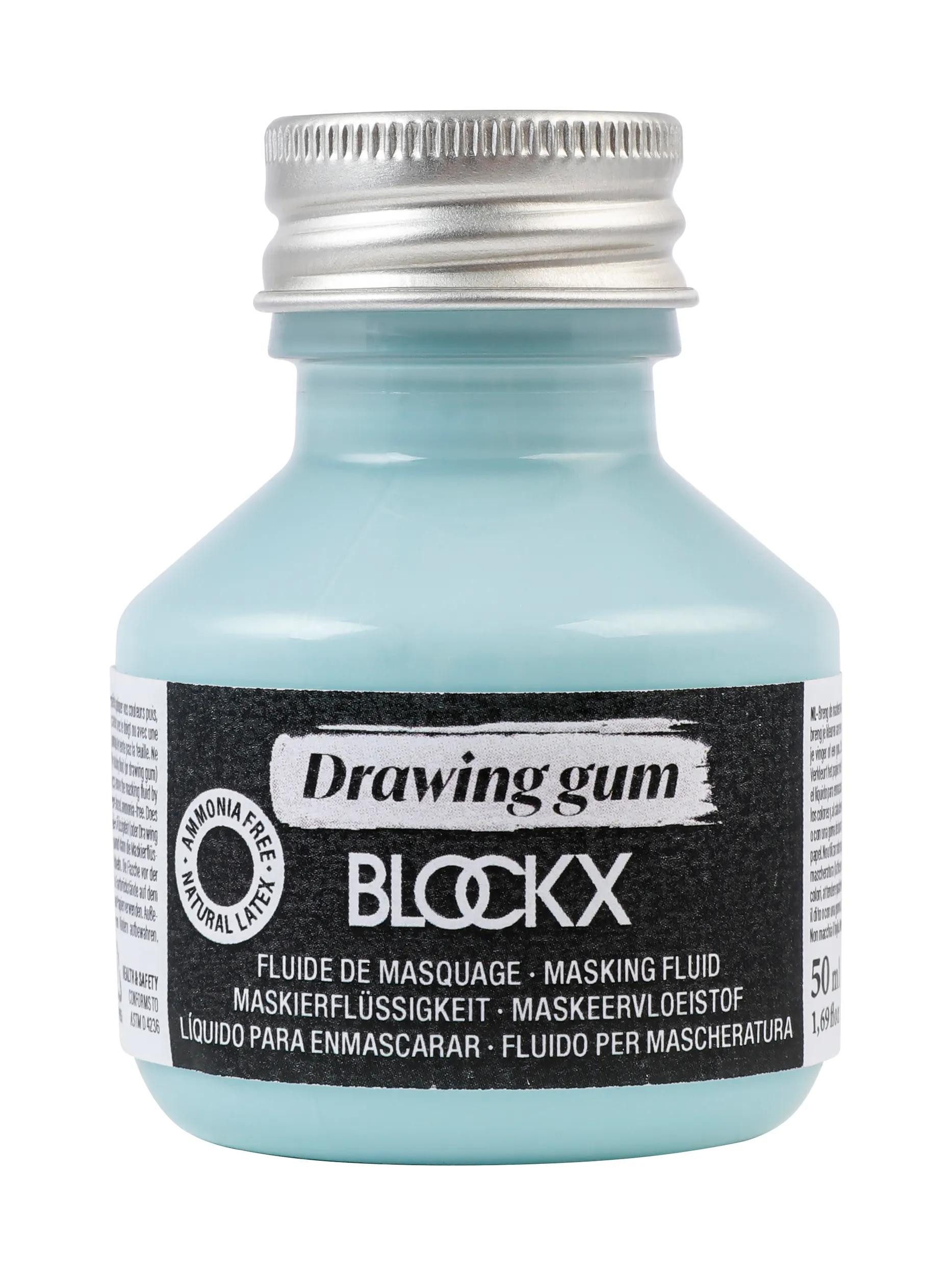 BlockX Kalligraphie-Stift Drawing Gum/Maskierflüssigkeit, 50ml 30520BXC, BLOCKX