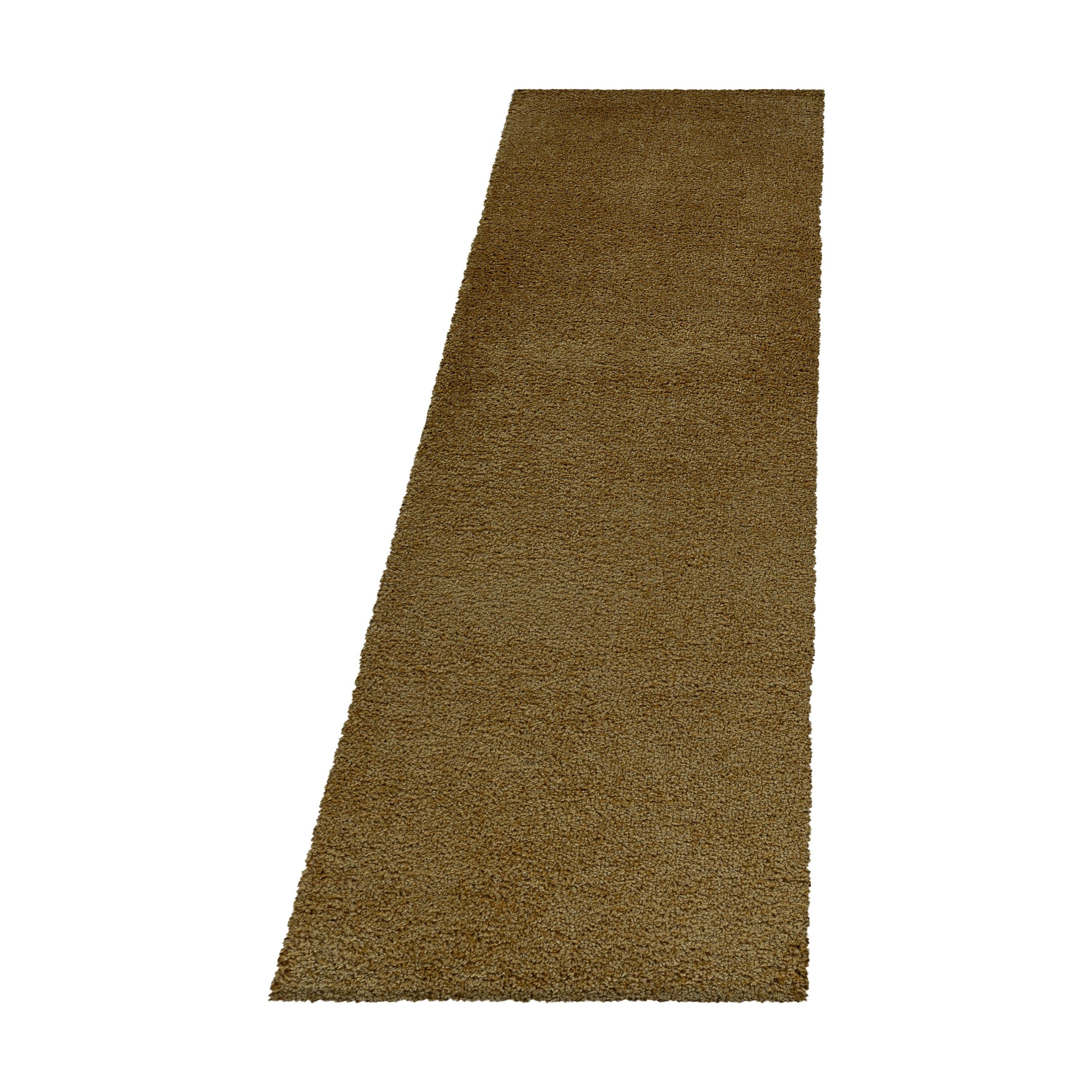 Carpettex Hochflor-Bettumrandung Geometrisch Design, Höhe 30 mm, (Bett-Set, 3-tlg., Bettvorlage), Schlafzimmer Teppich Bettumrandung Läufer Set 3 teilig